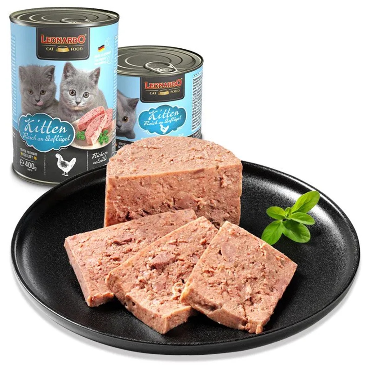 Produktansicht - Leonardo - Kitten Reich an Geflügel