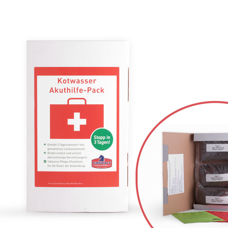 Urkraft Kotwasser Akuthilfepack Verpackung & 3 Tagesration