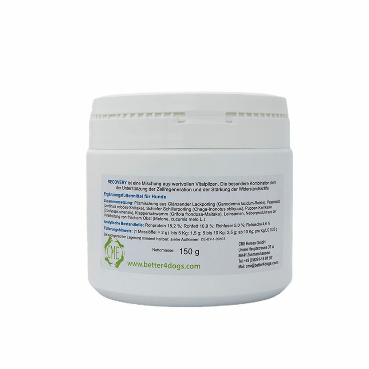 Produktansicht - CME - Recovery Dog