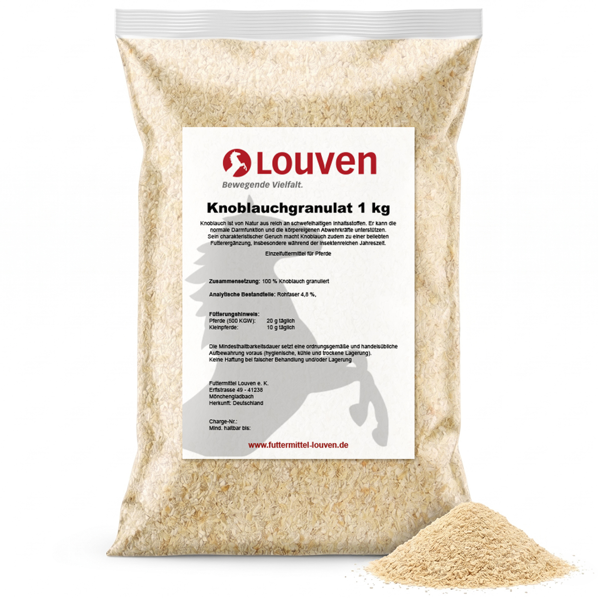 Knoblauch granuliert
