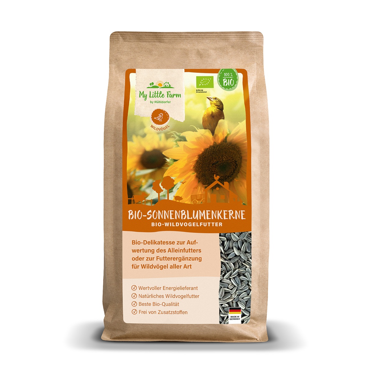 Bio-Sonnenblumenkerne