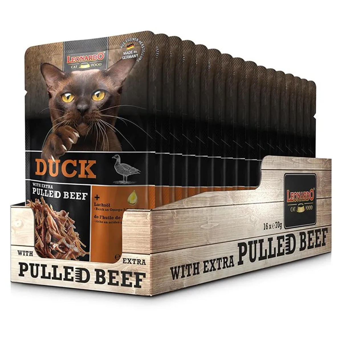 Produktansicht - Leonardo - Pulled Beef & Duck