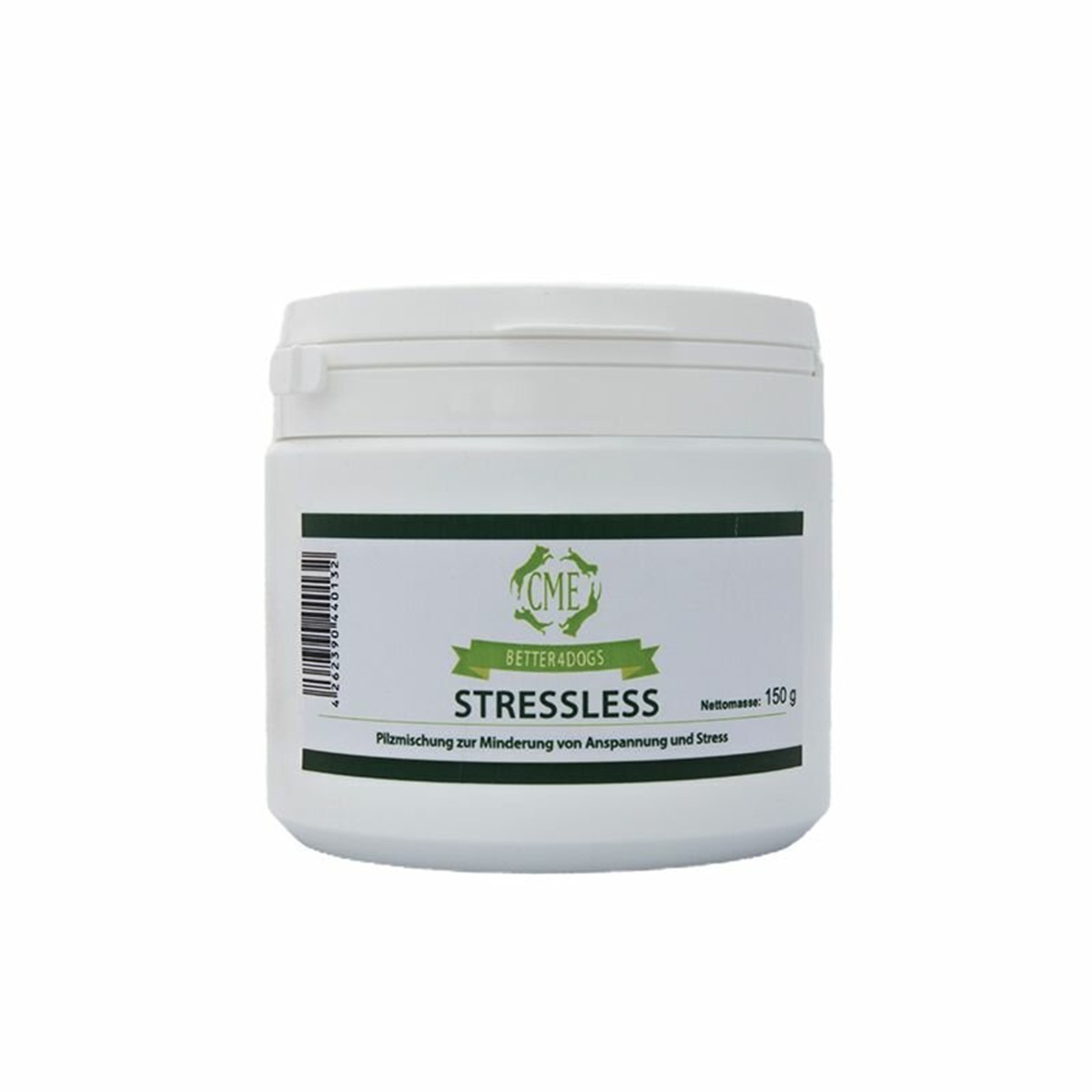 CME Stressless Dog Dose Vorderseite