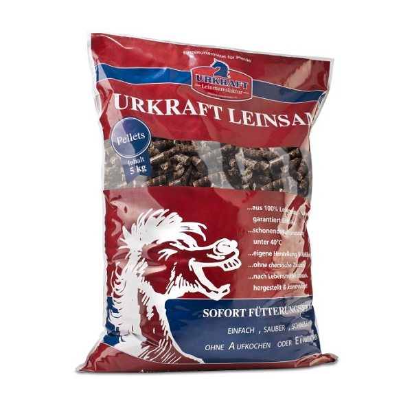 Urkraft Leinsamen Pellets 5 kg