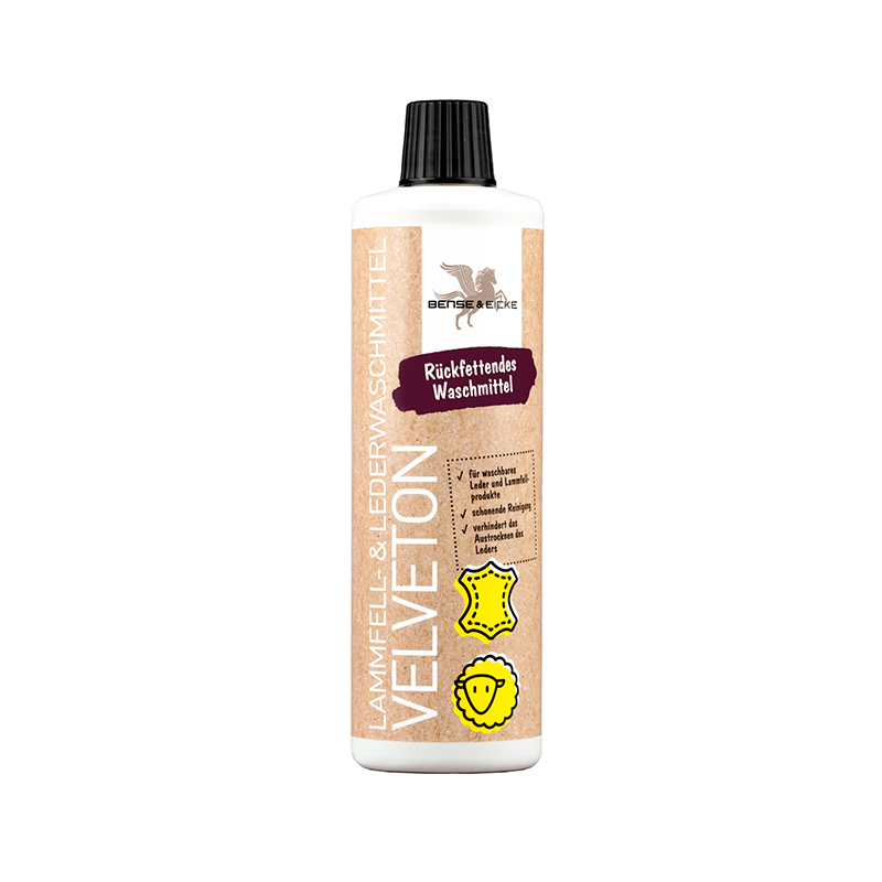 Produktansicht - Bense & Eicke - Velveton Lammfell- & Lederwaschmittel