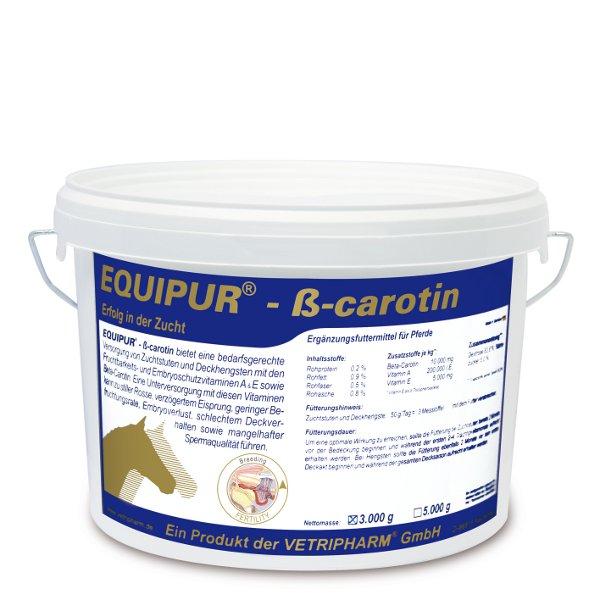 Produktansicht - EQUIPUR - Beta-Carotin