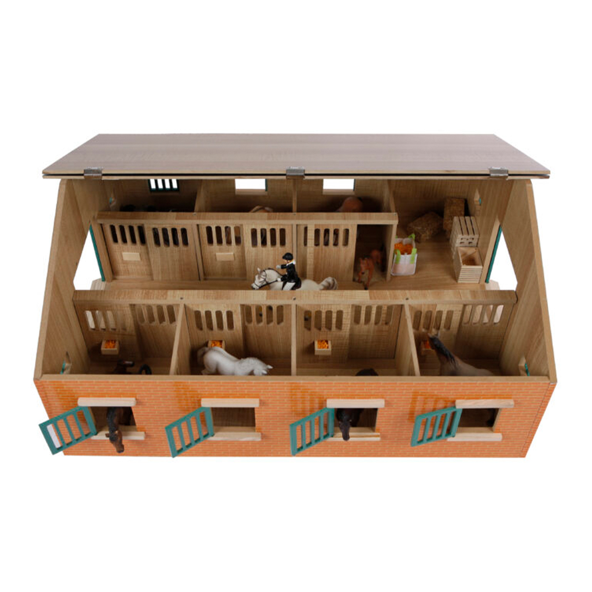 KidsGlobe Pferdestall mit 7 Boxen