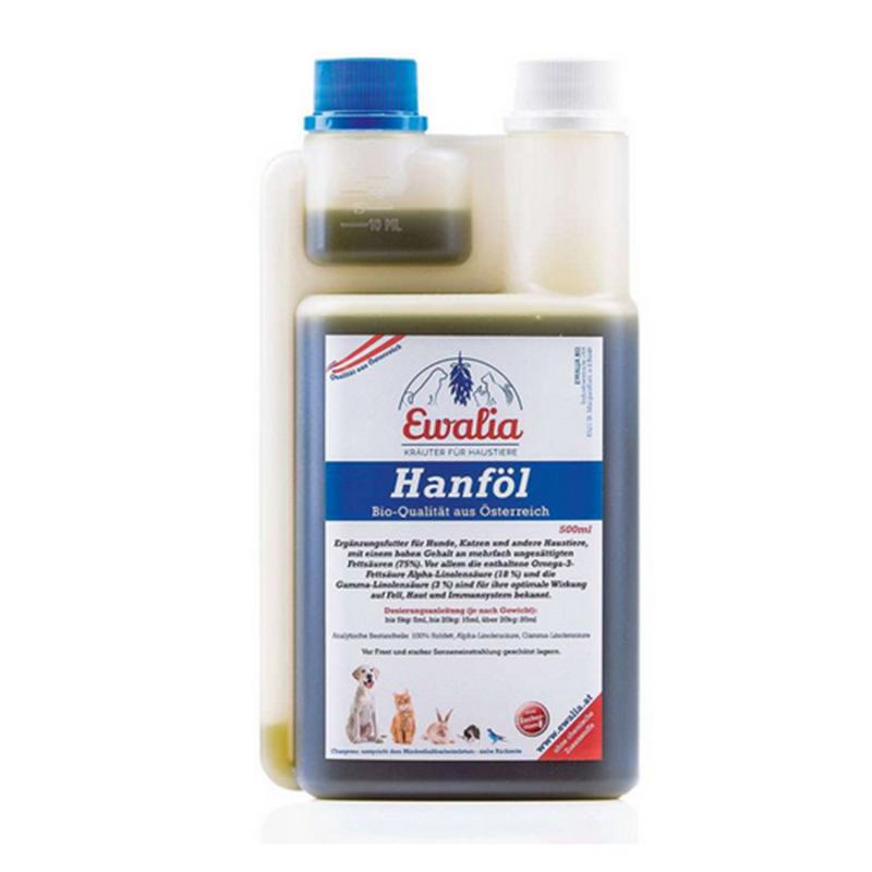 Produktansicht - Ewalia - Hanföl Haustiere