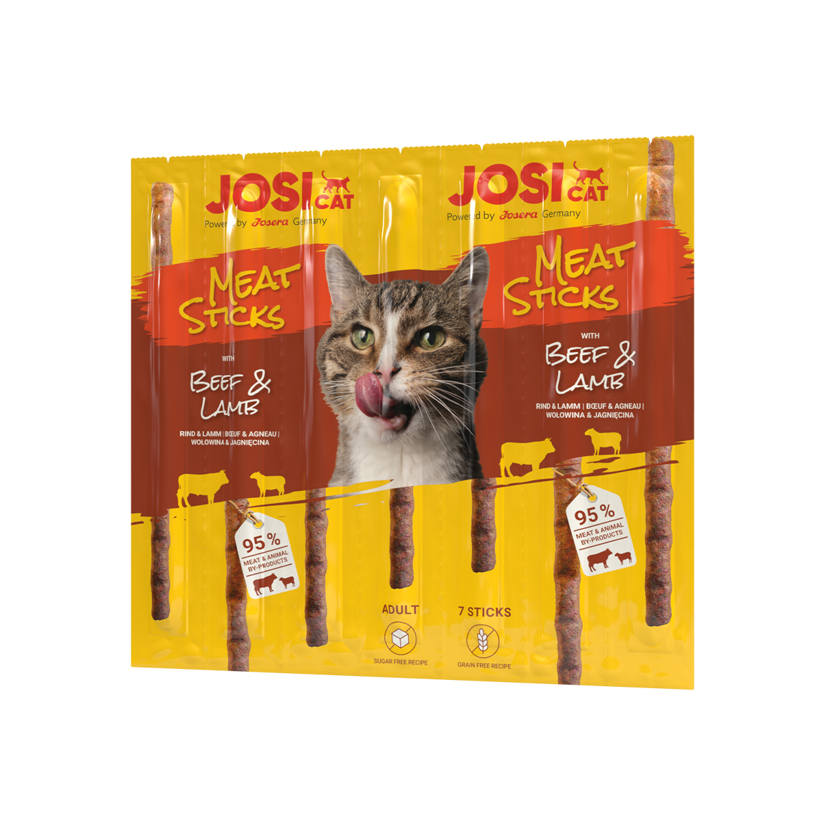Produktansicht - JosiCat - Meat Sticks Beef & Lamb