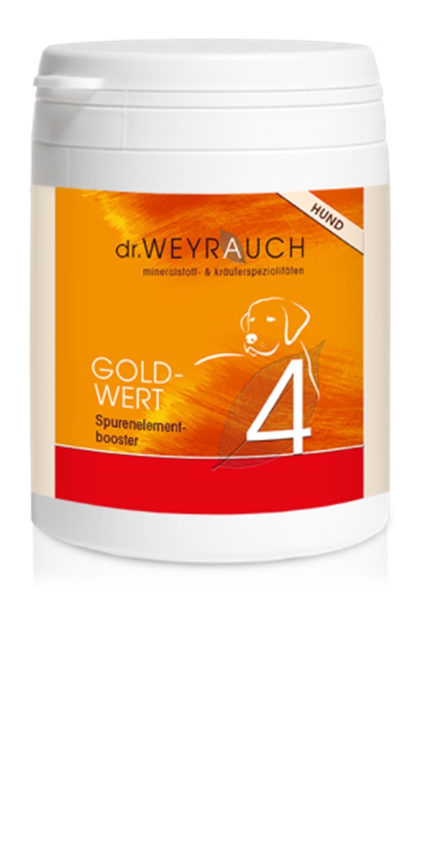 Produktansicht - Dr.Weyrauch - Nr. 4 Goldwert Hund
