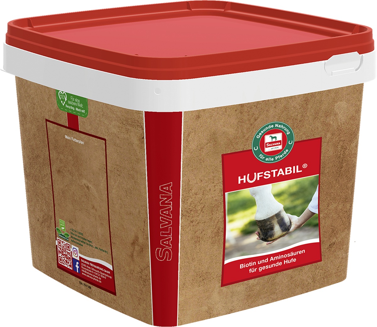 Produktansicht Salvana Hufstabil 3kg Eimer