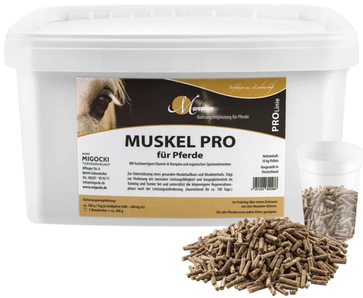 Produktansicht - MIGOCKI - MUSKEL PRO  für Pferde