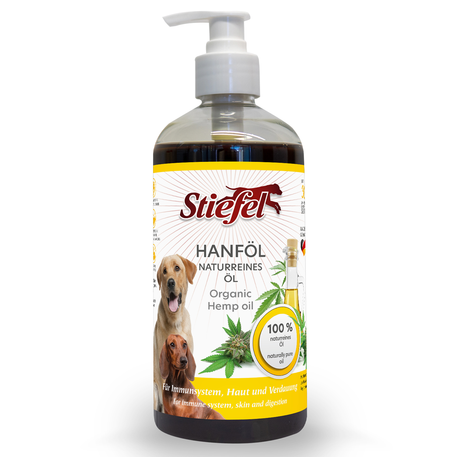 Produktansicht - Stiefel - Dog Hanföl