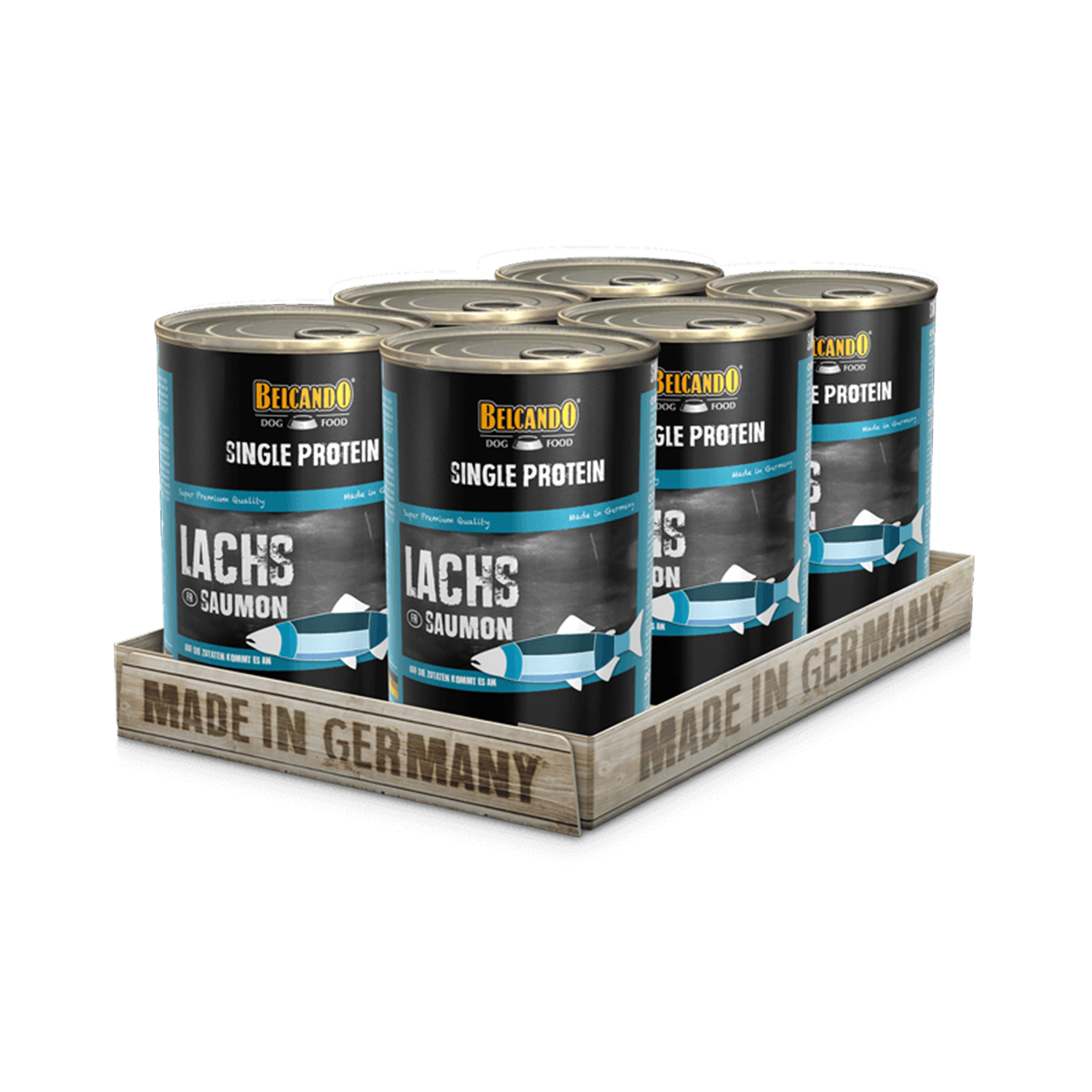 Produktansicht - Belcando - Lachs single protein