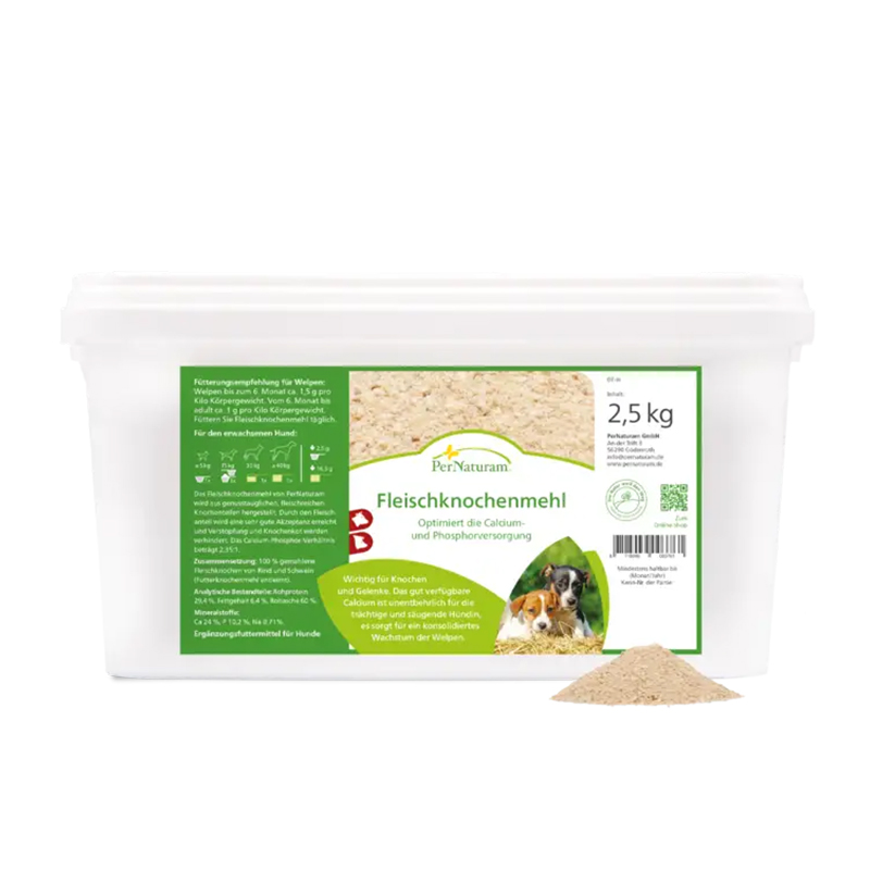 PerNaturam Fleischknochenmehl 2,5 kg