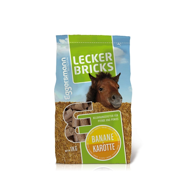 Eggersmann Lecker Bricks Banane & Karotte 1kg Beutel