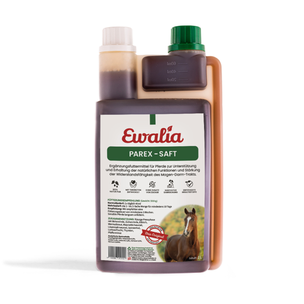 Produktansicht - Ewalia - Parex-Saft