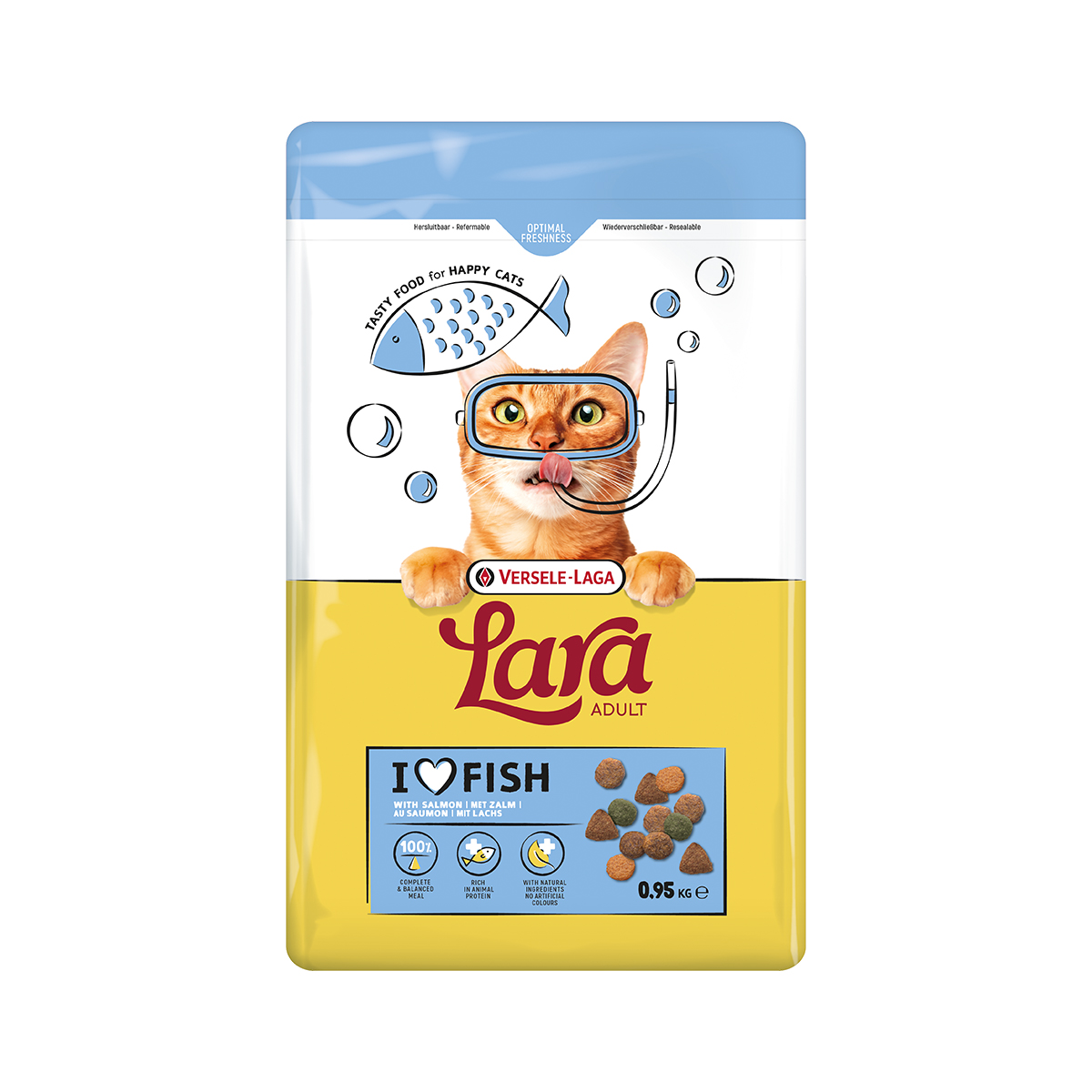 Produktansicht Versele Laga Lara Adult-Care Salmon 950 g