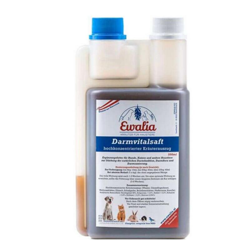 Produktansicht - Ewalia - Darmvitalsaft Haustiere