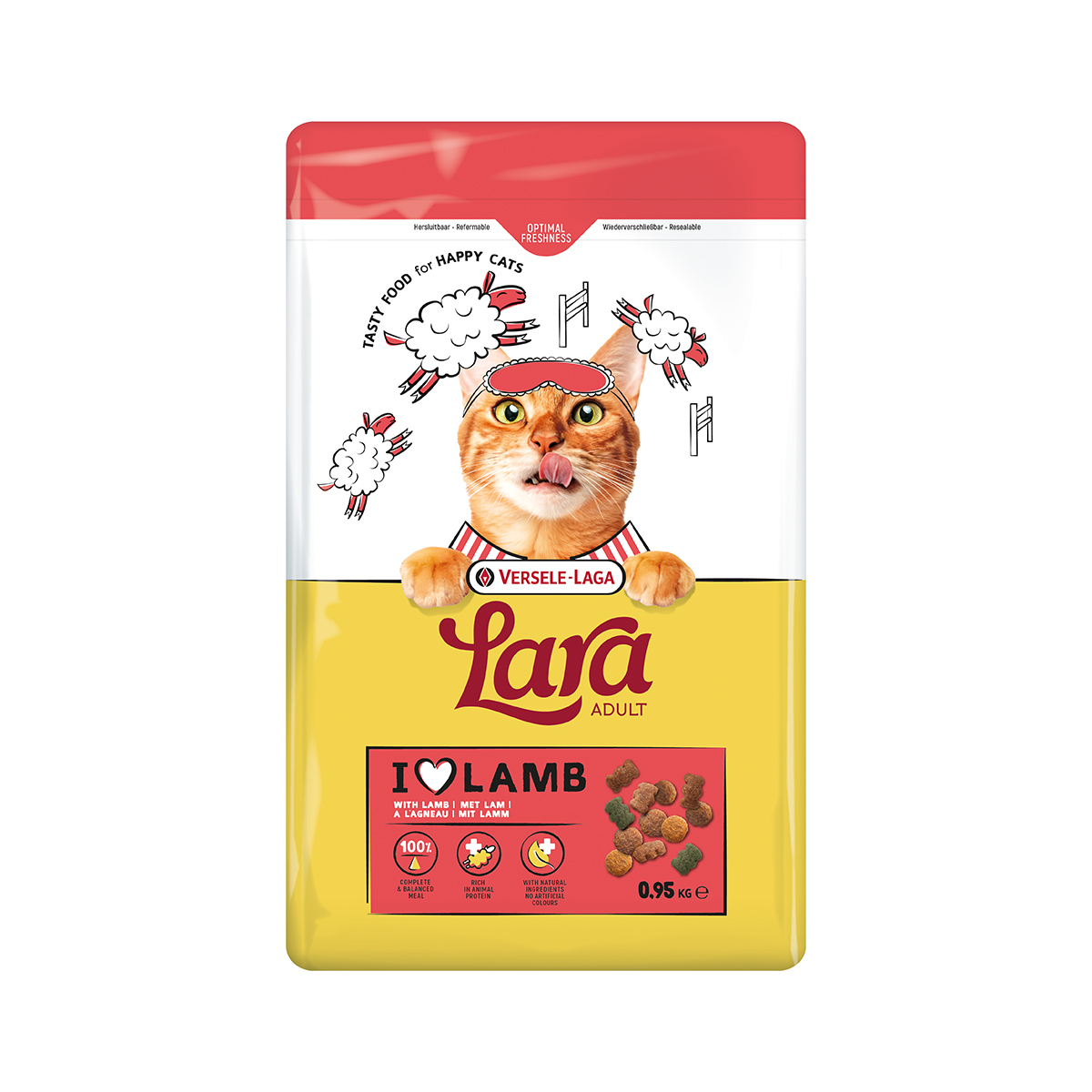 Produktansicht Versele Laga Lara Adult-Care Lamb 950 g