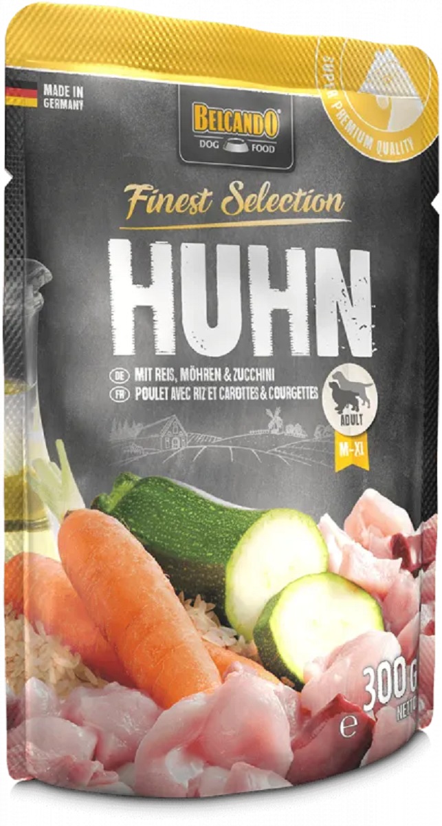Produktansicht - Belcando - Huhn & Reis mit Zucchini & Möhre Frischebeutel