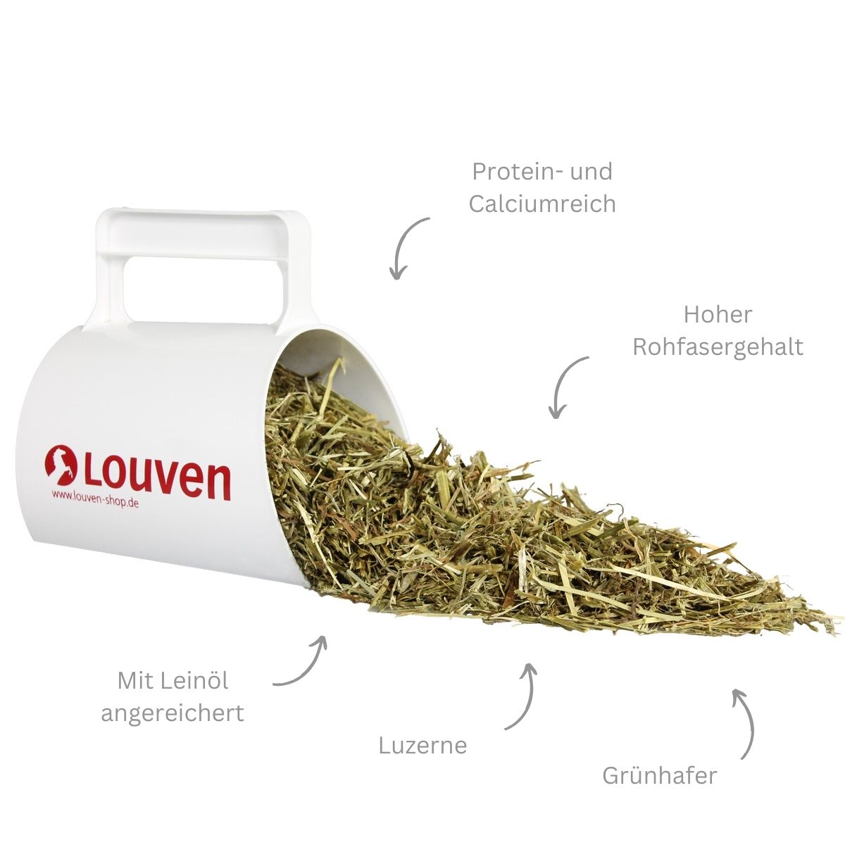Produktansicht - Louven - Luzerne-Mix melassefrei