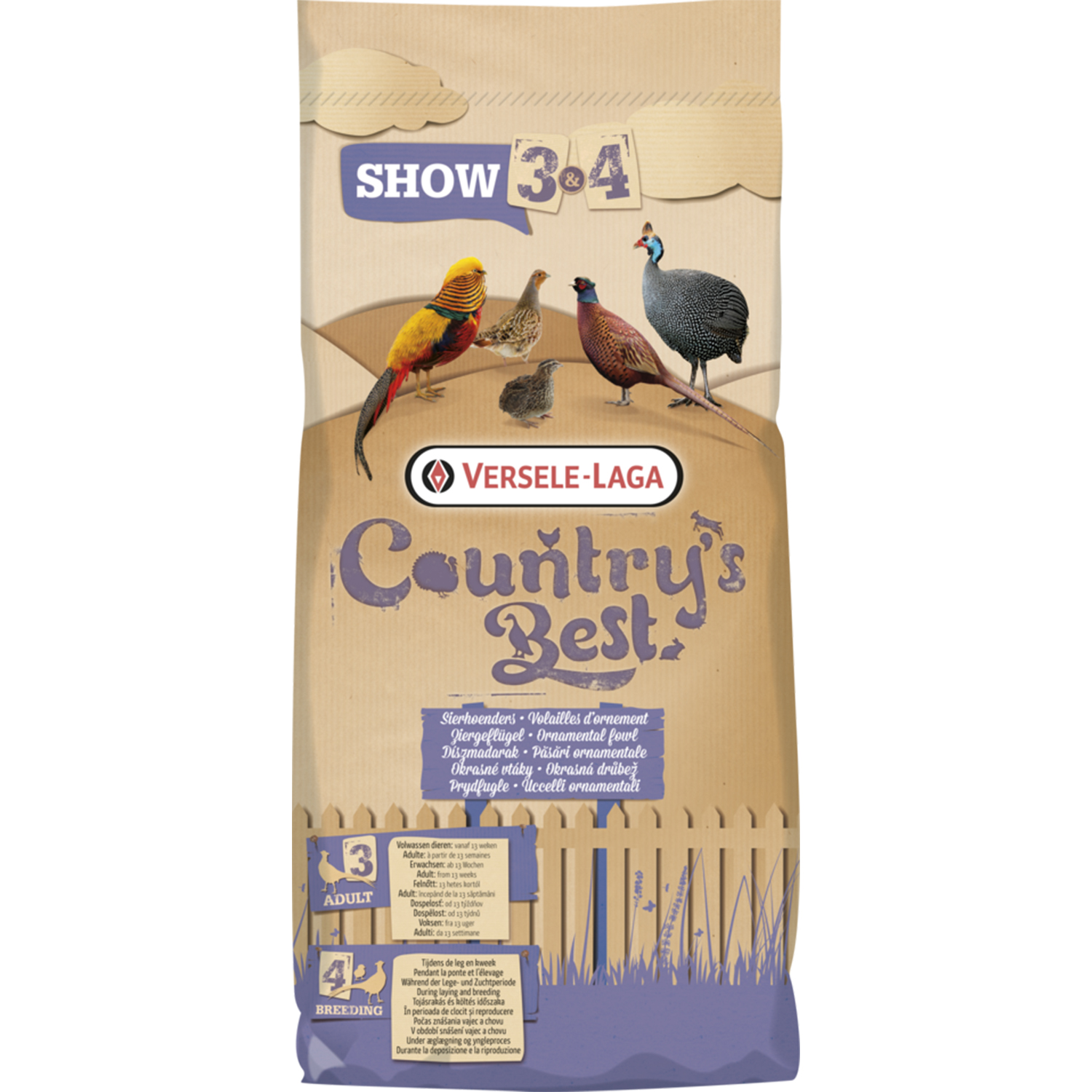 Versele-Laga Country's Best Show 4 Pellet