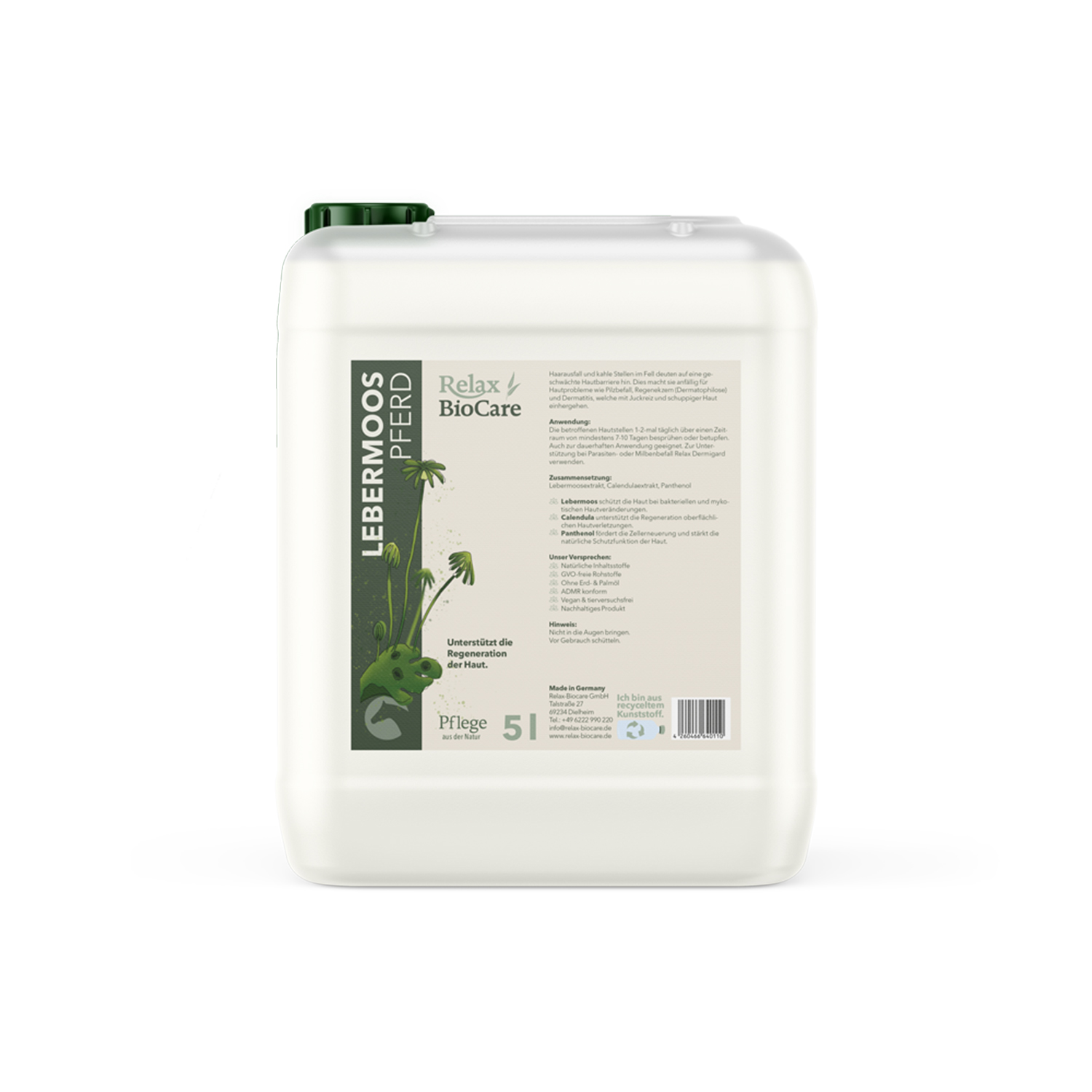 Produktansicht - Relax-Biocare - Lebermoos