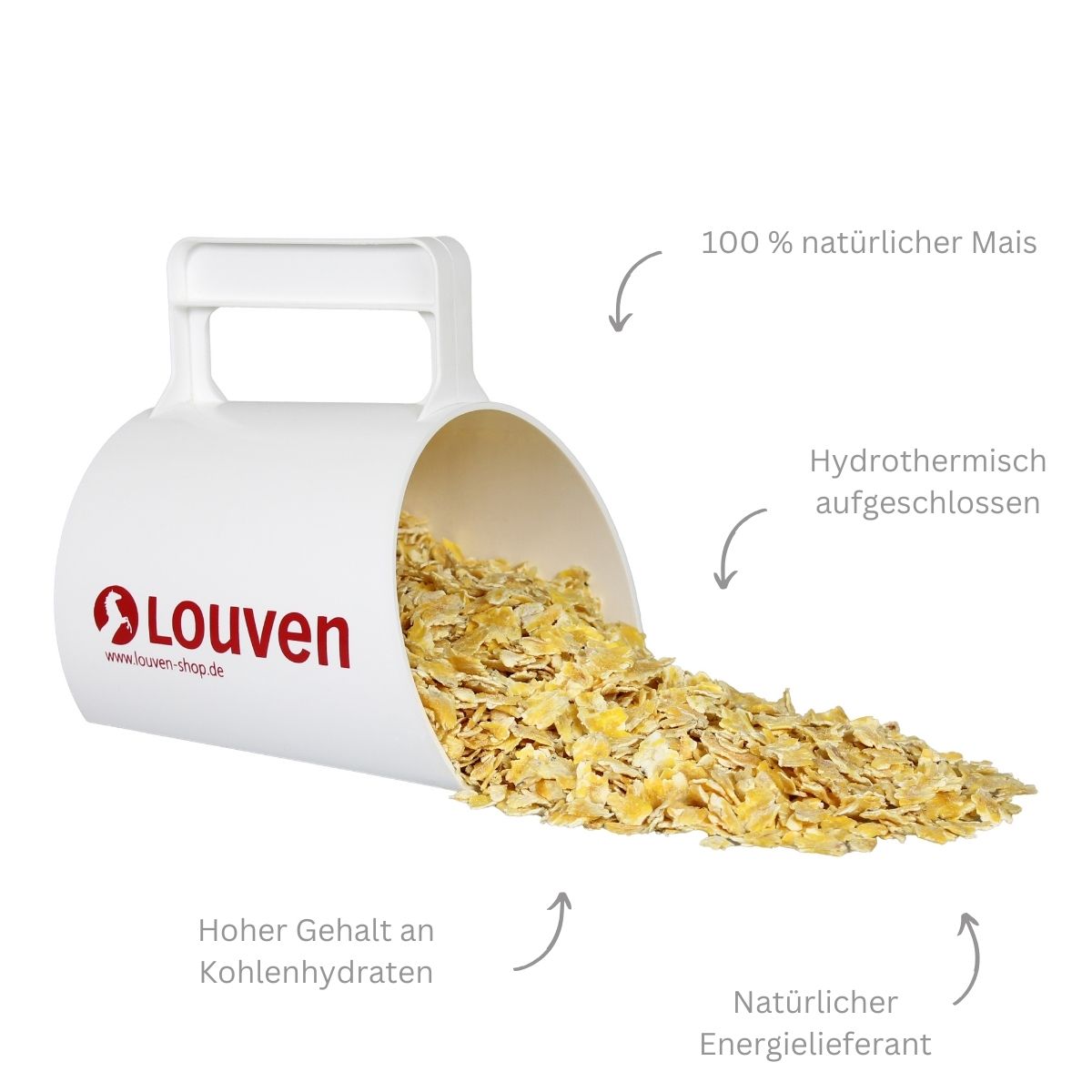 Produktansicht - Louven - Maisflocken