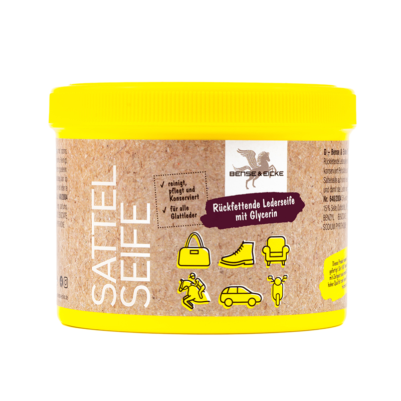 Produktansicht - Bense & Eicke - Sattelseife mit Schwamm