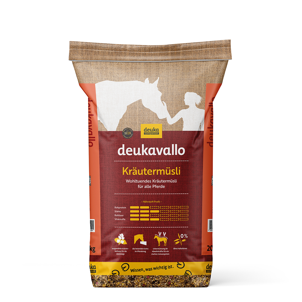 deukavallo Kräutermüsli im neuen Design