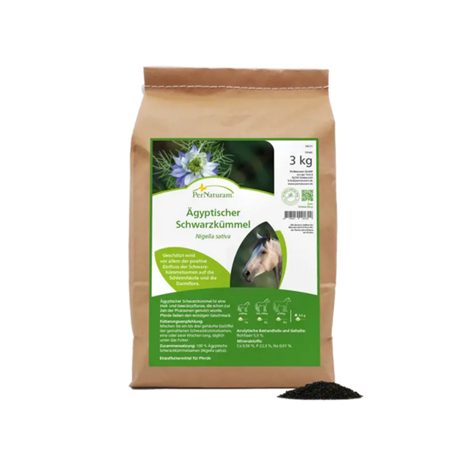 PerNaturam Ägyptischer Schwarzkümmel 3 kg