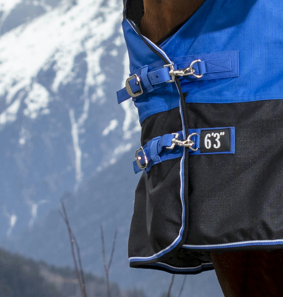Produktansicht - EQUITHÈME - Tyrex Aisance Outdoordecke High Neck 1200D